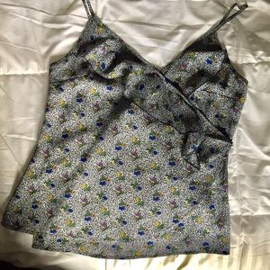Reformed UO Silk Floral Cami (Size Small)